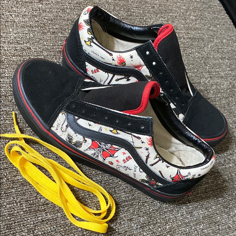 Women’s Custom Stranger Things Vans